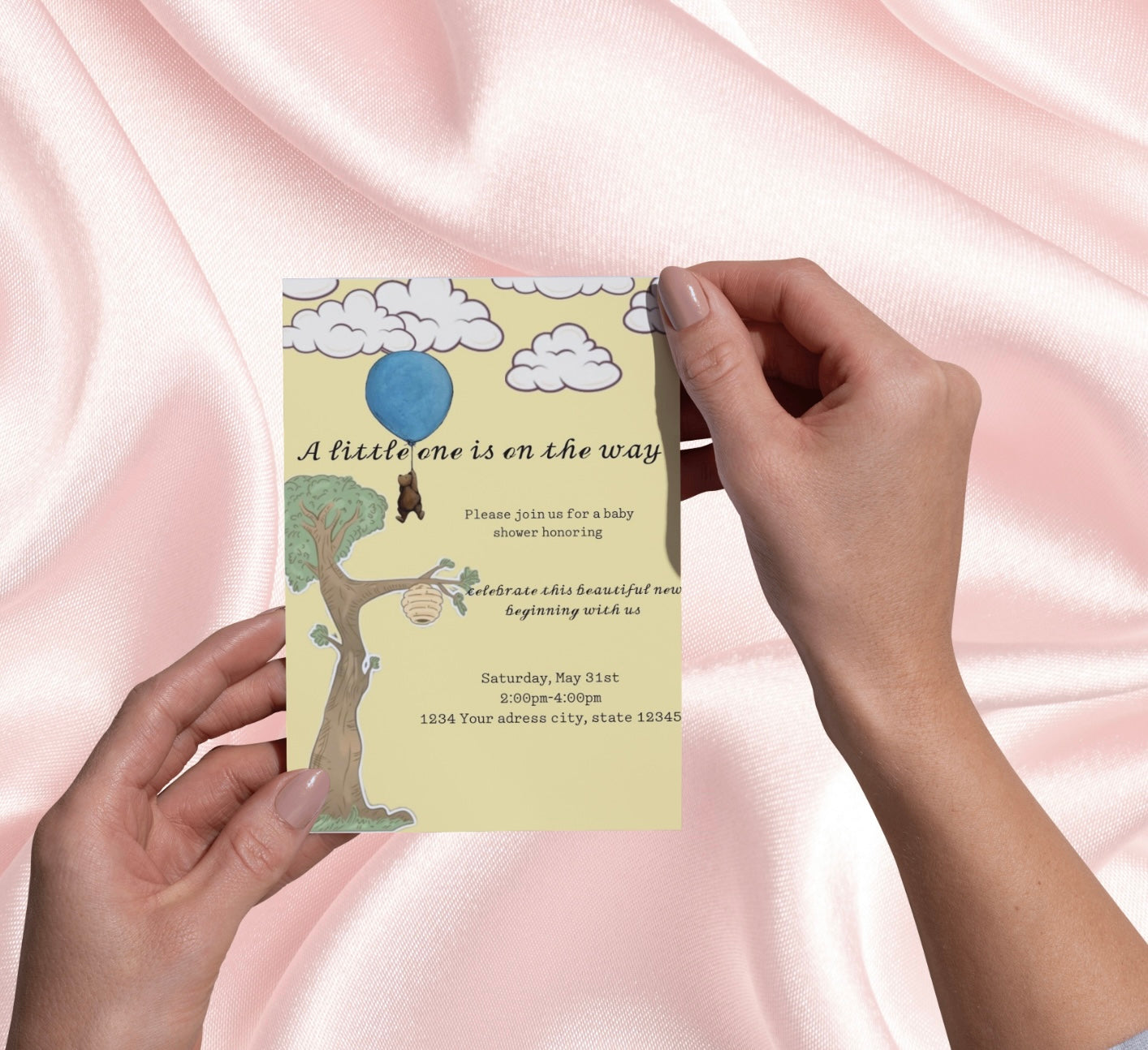 Baby shower invitation