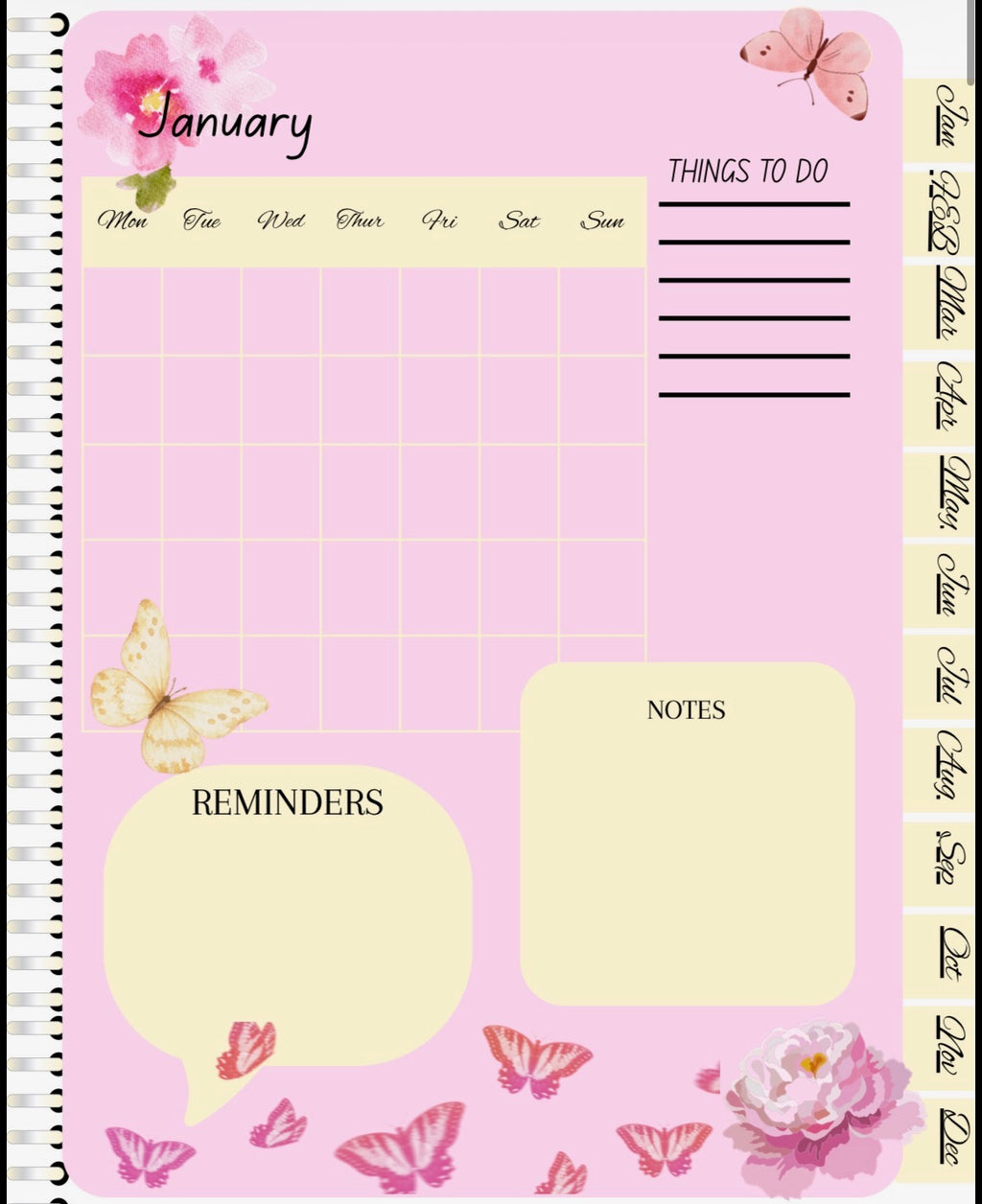 30-Day Self-Care & Reset planner